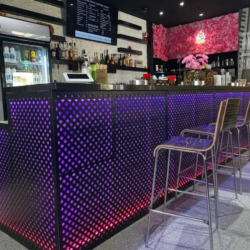 Inside Barcode Cafe