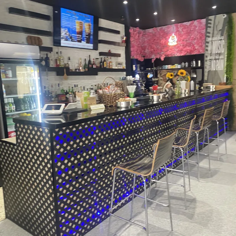 Inside Barcode Cafe