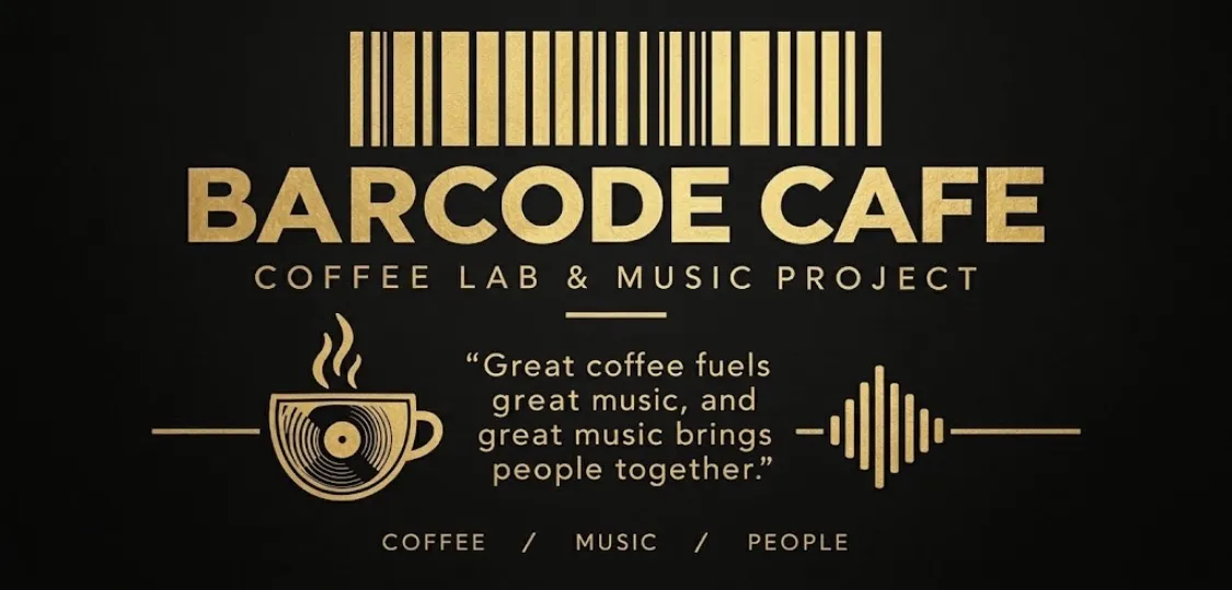Barcode Cafe — Coffee Lab & Music Project